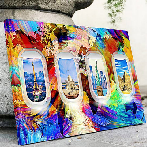 WINDOW CULTURE Canvas - eBazaart