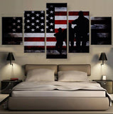 Veterans Pride Canvas - eBazaart