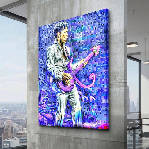 Purple Rain Canvas - eBazaart