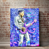 Purple Rain Canvas - eBazaart