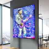 Purple Rain Canvas - eBazaart