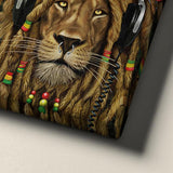 Rasta King Canvas - eBazaart