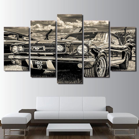 1965 Ford Mustang Canvas - eBazaart