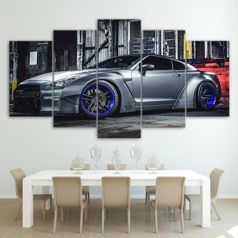 Nissan GTR R35 Canvas - eBazaart