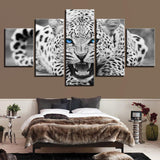 Blue Eyed Leopard Canvas - eBazaart