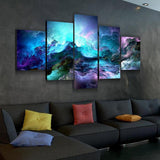 Ocean Fractals Canvas - eBazaart