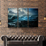 Oceans Wrath Canvas - eBazaart