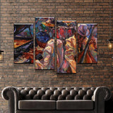 Jazz Duo Canvas - eBazaart