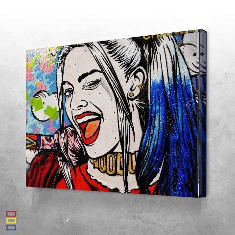 Daddy Little Monster Canvas - eBazaart