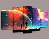 Rick & Morty Universe Canvas - eBazaart