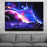 Rick & Morty Multiverse Canvas - eBazaart