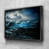 Oceans Wrath Canvas - eBazaart