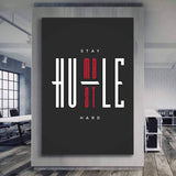 Hustle Humble Canvas - eBazaart