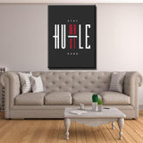 Hustle Humble Canvas - eBazaart