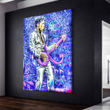 Purple Rain Canvas - eBazaart