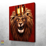 King Leo Canvas - eBazaart