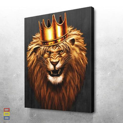 King Leo Canvas - eBazaart