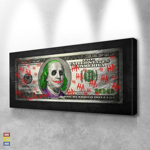 Franklin Jokes Canvas - eBazaart