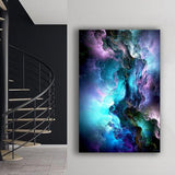 Ocean Fractals Canvas - eBazaart