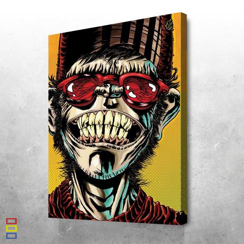 Cool Monkey Canvas - eBazaart