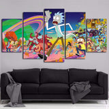 Magic Rick & Morty Canvas - eBazaart