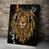 Rasta King Canvas - eBazaart