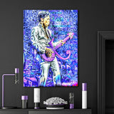 Purple Rain Canvas - eBazaart