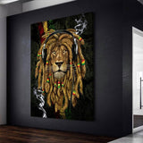 Rasta King Canvas - eBazaart